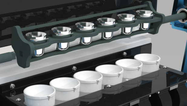 Шестипозиционная электрическая печь для сплавления XRFuse6